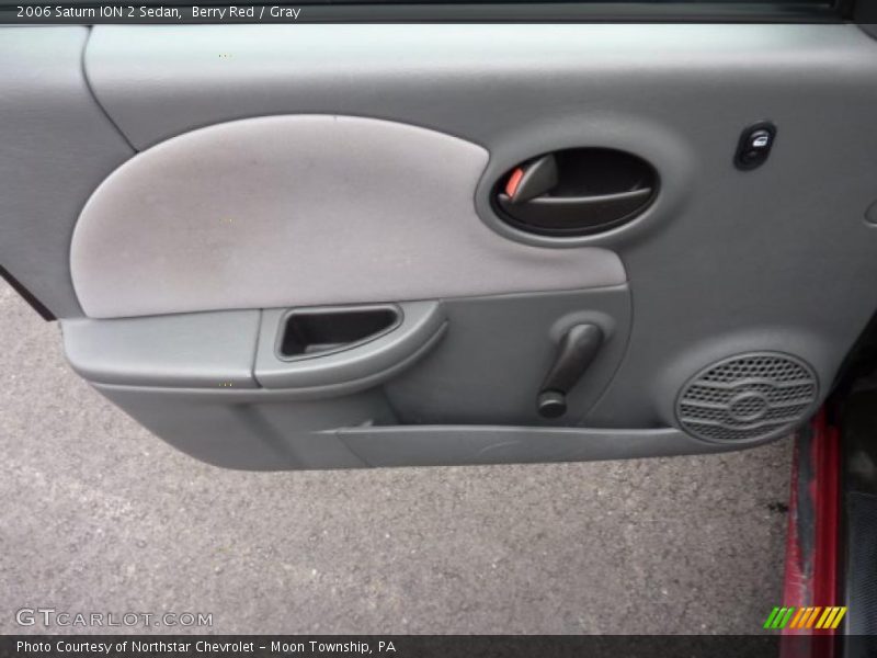 Berry Red / Gray 2006 Saturn ION 2 Sedan