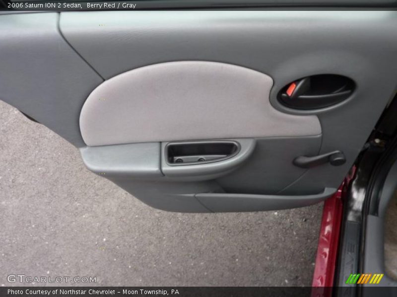 Berry Red / Gray 2006 Saturn ION 2 Sedan