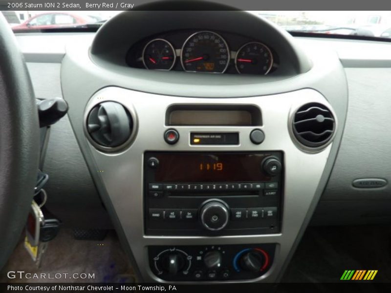 Berry Red / Gray 2006 Saturn ION 2 Sedan
