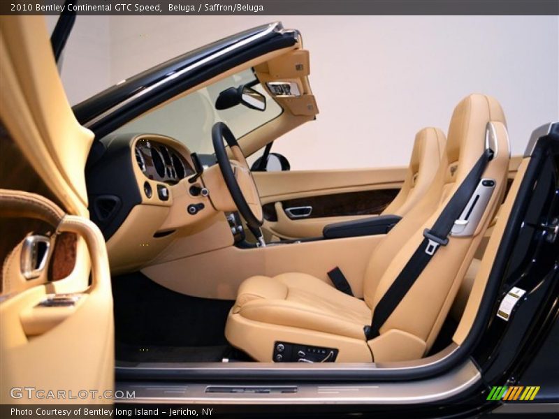  2010 Continental GTC Speed Saffron/Beluga Interior