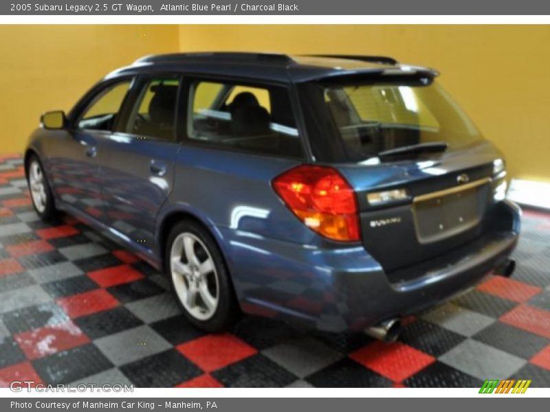 Atlantic Blue Pearl / Charcoal Black 2005 Subaru Legacy 2.5 GT Wagon