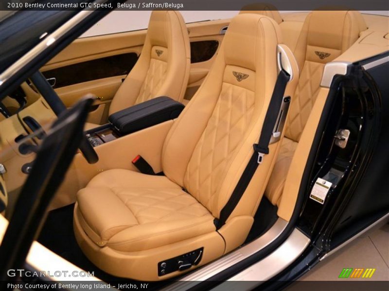  2010 Continental GTC Speed Saffron/Beluga Interior