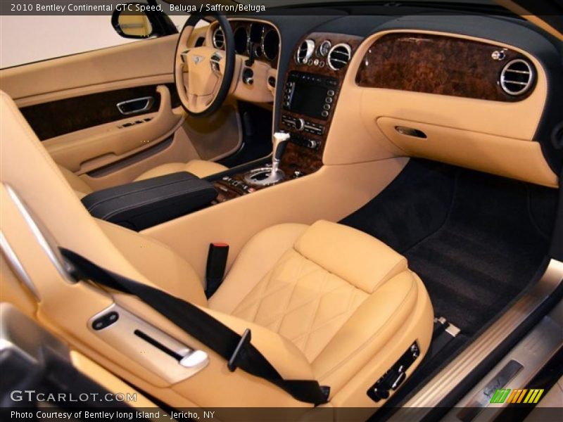  2010 Continental GTC Speed Saffron/Beluga Interior