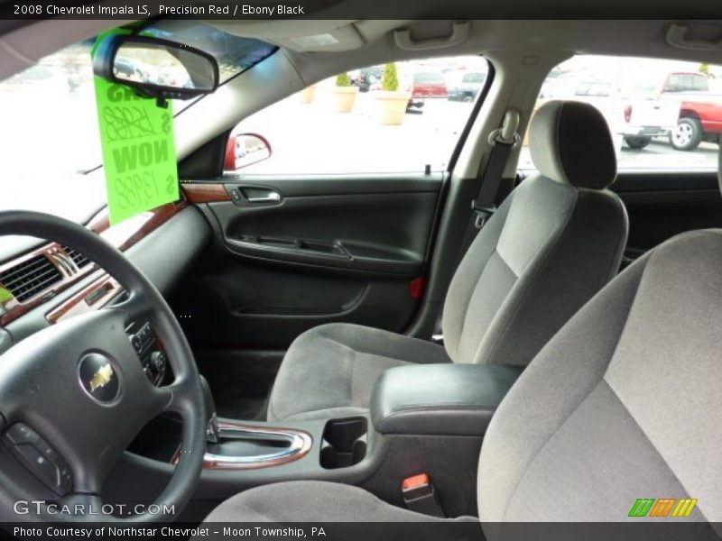 Precision Red / Ebony Black 2008 Chevrolet Impala LS