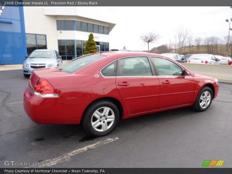 Precision Red / Ebony Black 2008 Chevrolet Impala LS