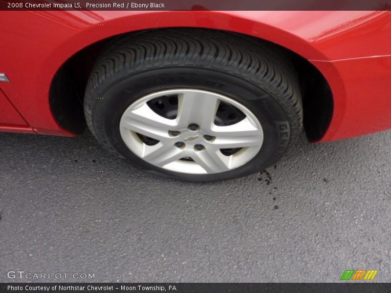 Precision Red / Ebony Black 2008 Chevrolet Impala LS