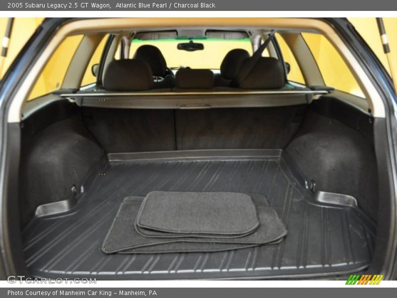 Atlantic Blue Pearl / Charcoal Black 2005 Subaru Legacy 2.5 GT Wagon