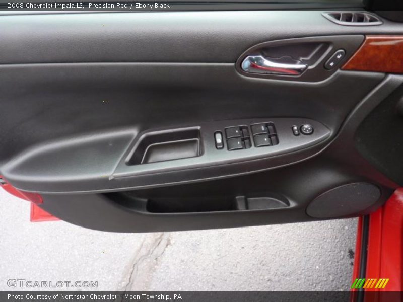 Precision Red / Ebony Black 2008 Chevrolet Impala LS