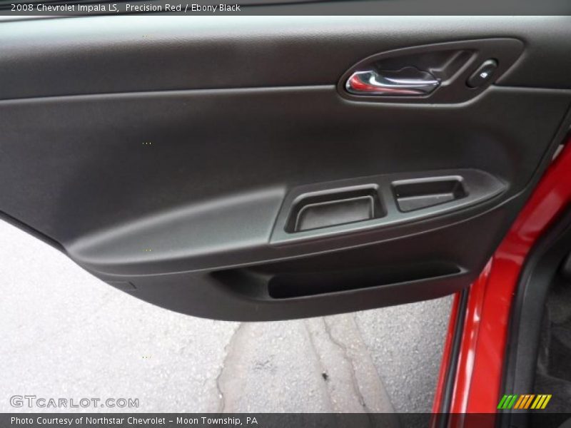 Precision Red / Ebony Black 2008 Chevrolet Impala LS