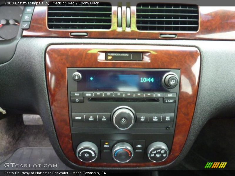 Precision Red / Ebony Black 2008 Chevrolet Impala LS