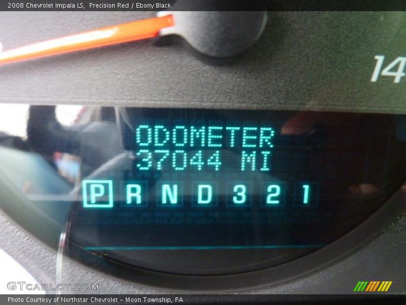 Precision Red / Ebony Black 2008 Chevrolet Impala LS