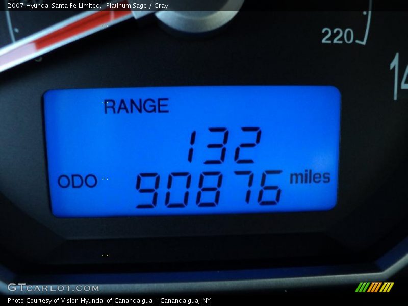 Platinum Sage / Gray 2007 Hyundai Santa Fe Limited