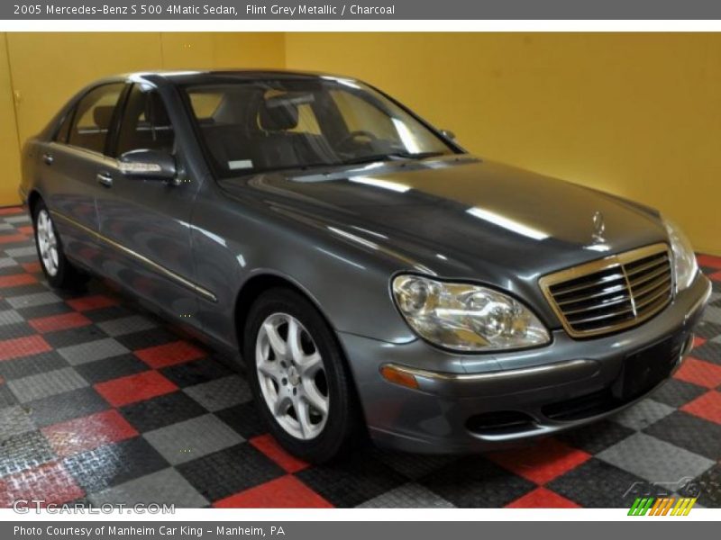 Flint Grey Metallic / Charcoal 2005 Mercedes-Benz S 500 4Matic Sedan