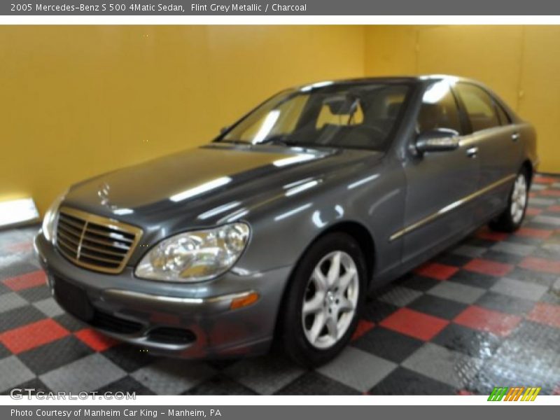 Flint Grey Metallic / Charcoal 2005 Mercedes-Benz S 500 4Matic Sedan