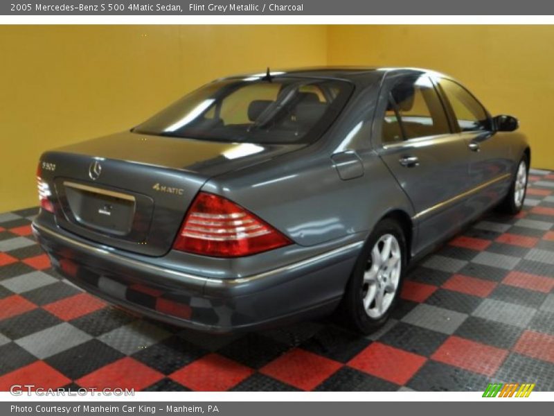 Flint Grey Metallic / Charcoal 2005 Mercedes-Benz S 500 4Matic Sedan