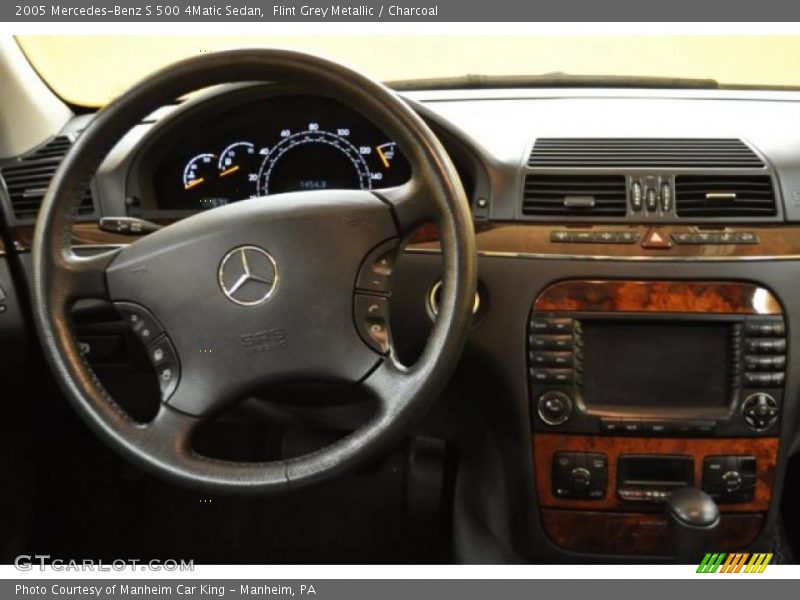 Flint Grey Metallic / Charcoal 2005 Mercedes-Benz S 500 4Matic Sedan