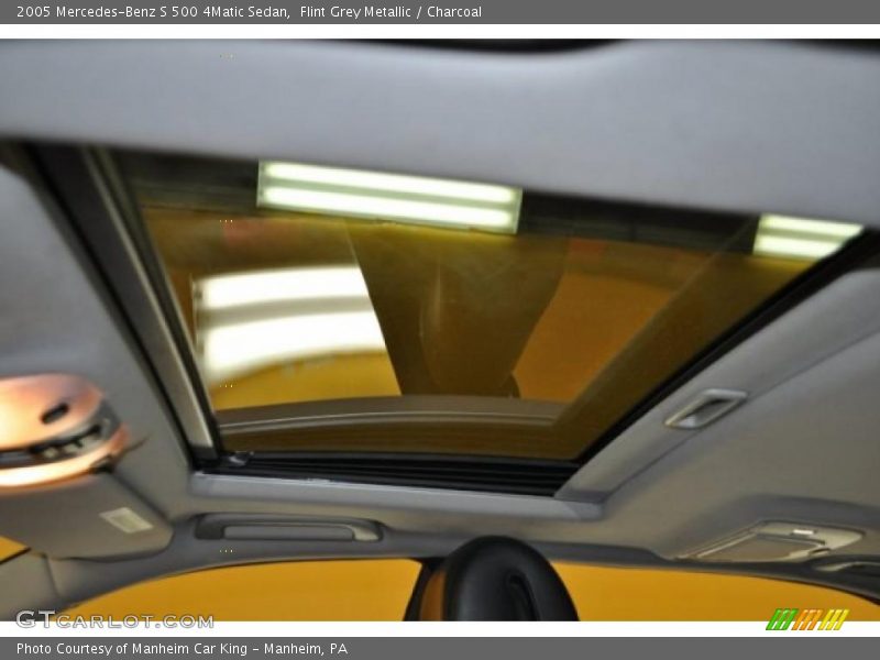 Flint Grey Metallic / Charcoal 2005 Mercedes-Benz S 500 4Matic Sedan