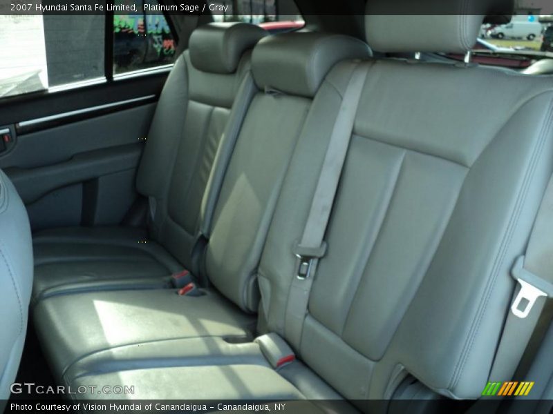 Platinum Sage / Gray 2007 Hyundai Santa Fe Limited