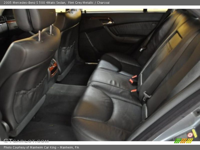 Flint Grey Metallic / Charcoal 2005 Mercedes-Benz S 500 4Matic Sedan