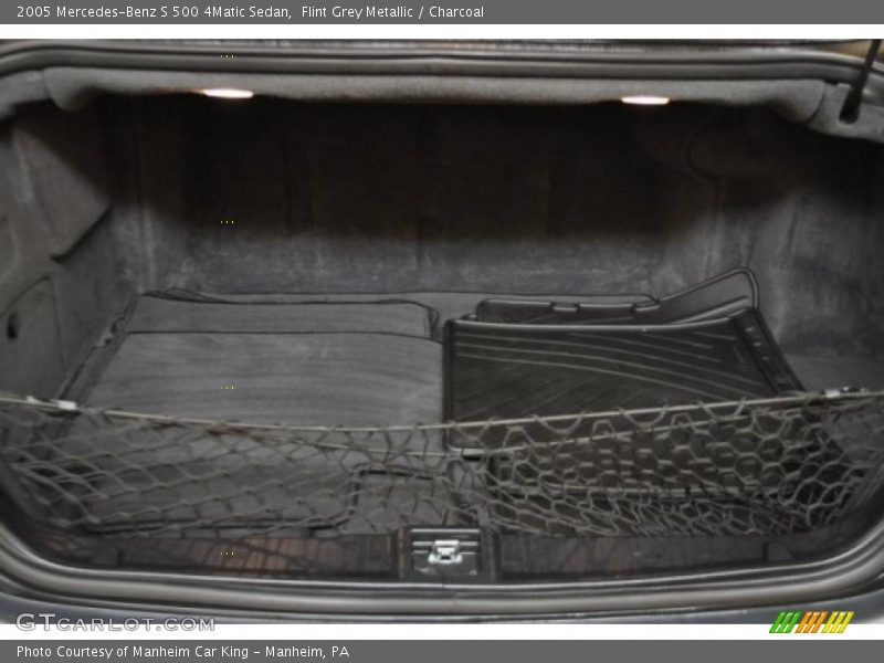 Flint Grey Metallic / Charcoal 2005 Mercedes-Benz S 500 4Matic Sedan