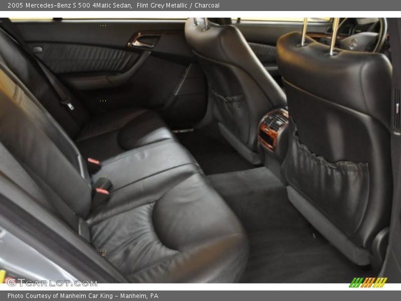 Flint Grey Metallic / Charcoal 2005 Mercedes-Benz S 500 4Matic Sedan