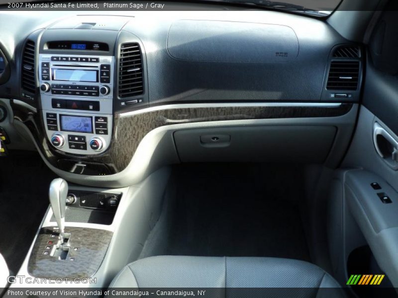 Platinum Sage / Gray 2007 Hyundai Santa Fe Limited