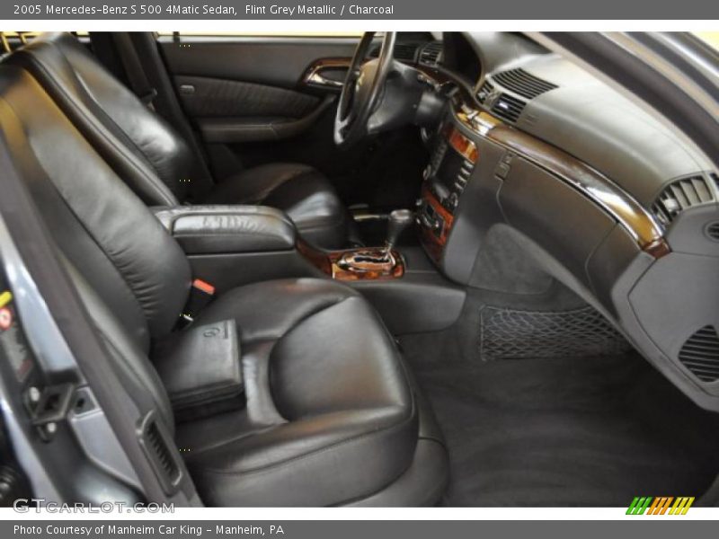 Flint Grey Metallic / Charcoal 2005 Mercedes-Benz S 500 4Matic Sedan