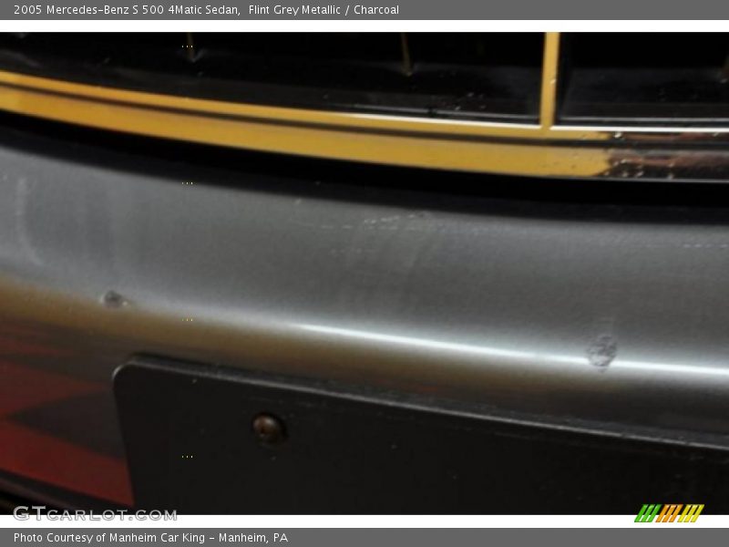 Flint Grey Metallic / Charcoal 2005 Mercedes-Benz S 500 4Matic Sedan