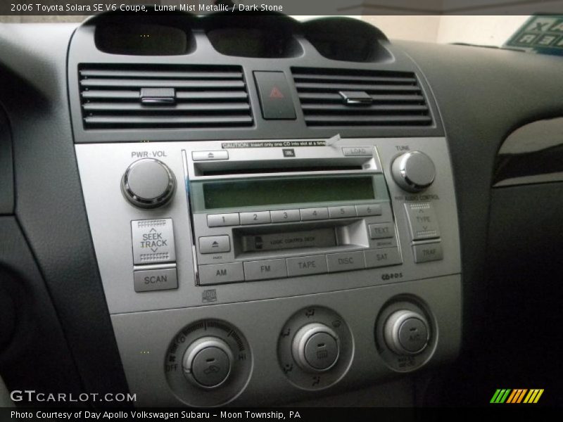 Lunar Mist Metallic / Dark Stone 2006 Toyota Solara SE V6 Coupe