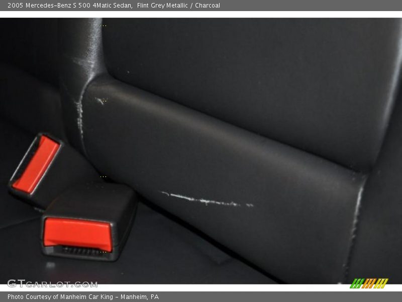 Flint Grey Metallic / Charcoal 2005 Mercedes-Benz S 500 4Matic Sedan