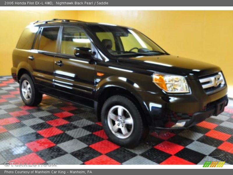 Nighthawk Black Pearl / Saddle 2006 Honda Pilot EX-L 4WD