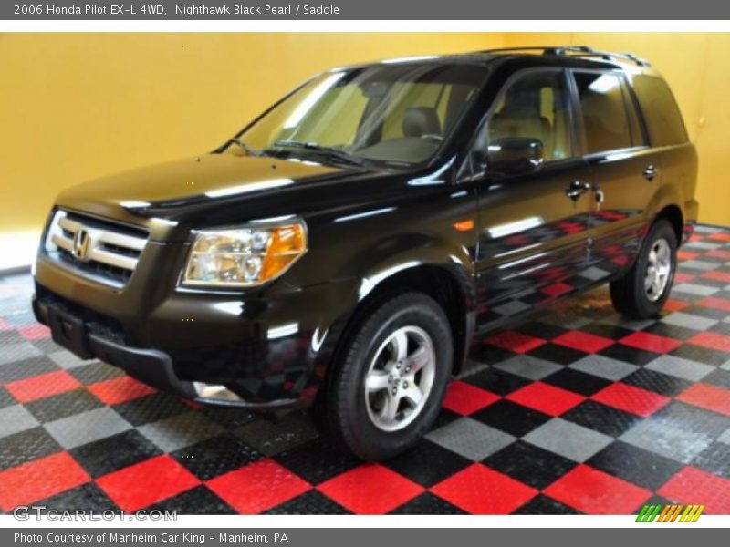 Nighthawk Black Pearl / Saddle 2006 Honda Pilot EX-L 4WD