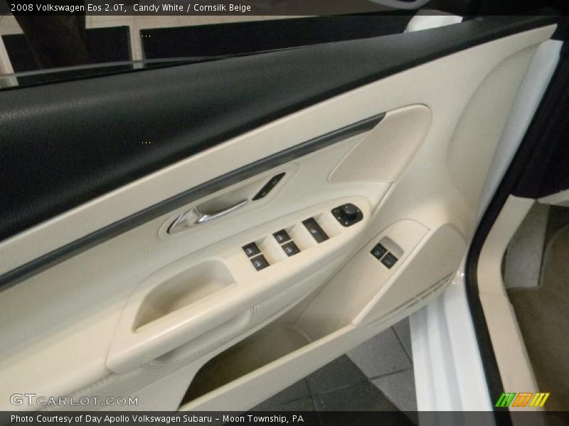 Candy White / Cornsilk Beige 2008 Volkswagen Eos 2.0T