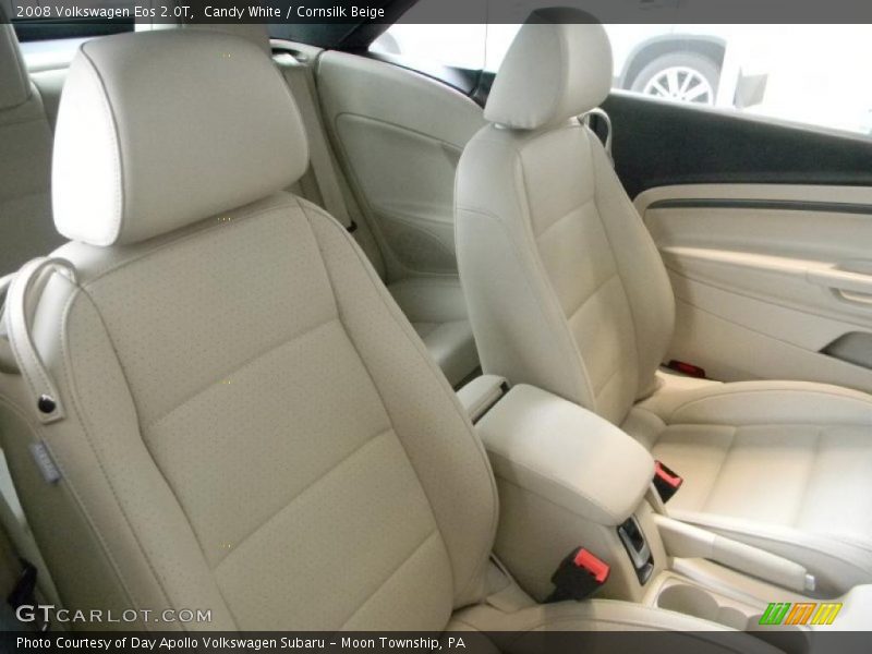 Candy White / Cornsilk Beige 2008 Volkswagen Eos 2.0T