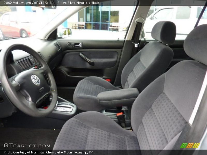  2002 Golf GLS Sedan Black Interior