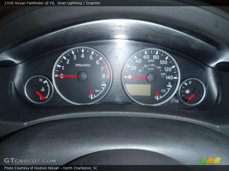 Silver Lightning / Graphite 2008 Nissan Pathfinder LE V8