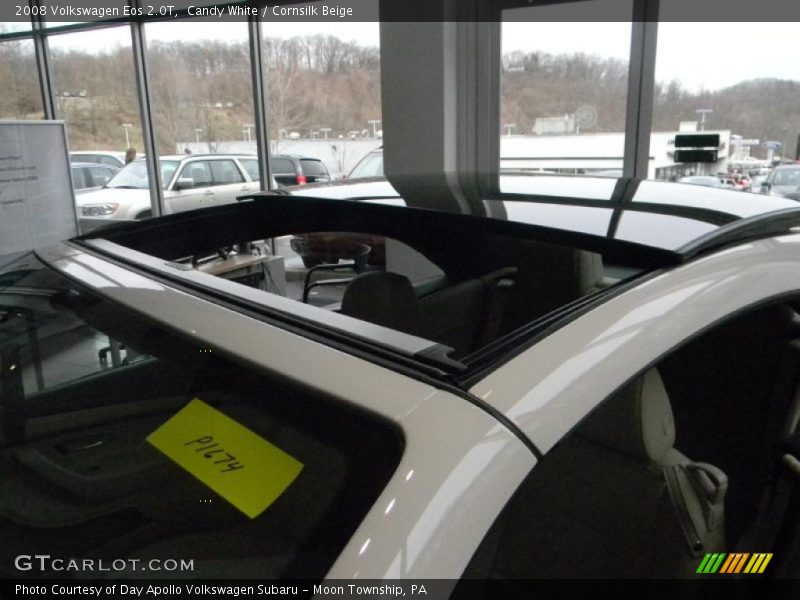 Candy White / Cornsilk Beige 2008 Volkswagen Eos 2.0T