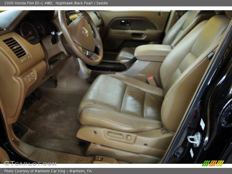 Nighthawk Black Pearl / Saddle 2006 Honda Pilot EX-L 4WD