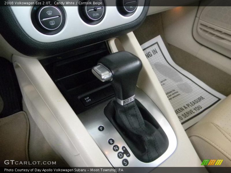 Candy White / Cornsilk Beige 2008 Volkswagen Eos 2.0T