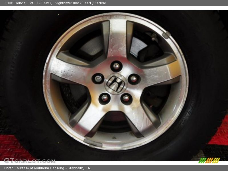 Nighthawk Black Pearl / Saddle 2006 Honda Pilot EX-L 4WD