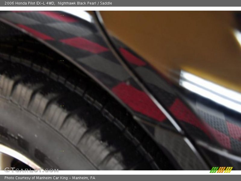 Nighthawk Black Pearl / Saddle 2006 Honda Pilot EX-L 4WD