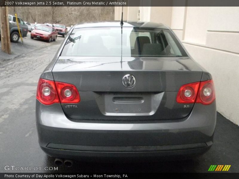 Platinum Grey Metallic / Anthracite 2007 Volkswagen Jetta 2.5 Sedan