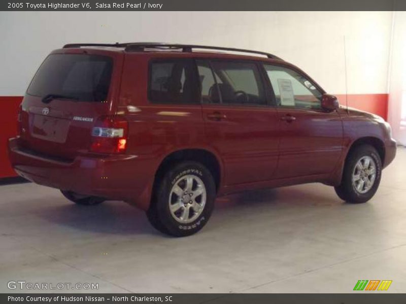 Salsa Red Pearl / Ivory 2005 Toyota Highlander V6