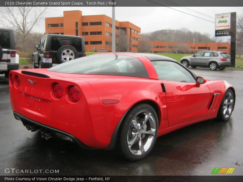  2010 Corvette Grand Sport Coupe Torch Red