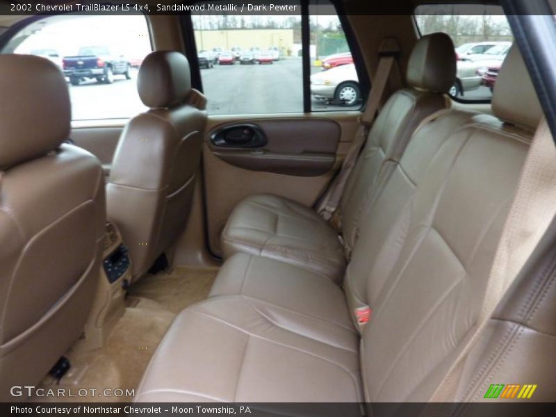 Sandalwood Metallic / Dark Pewter 2002 Chevrolet TrailBlazer LS 4x4
