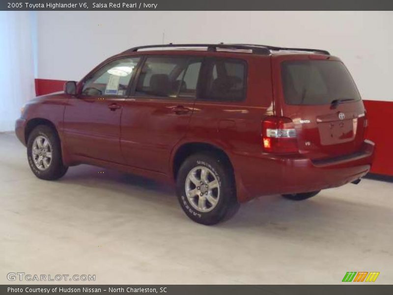 Salsa Red Pearl / Ivory 2005 Toyota Highlander V6