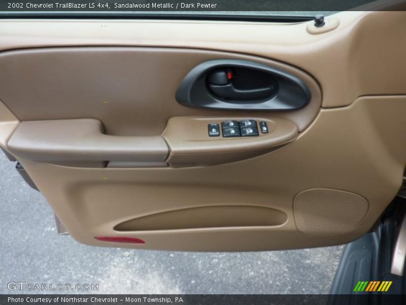 Sandalwood Metallic / Dark Pewter 2002 Chevrolet TrailBlazer LS 4x4
