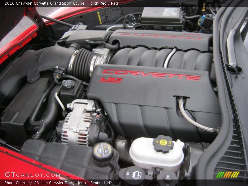  2010 Corvette Grand Sport Coupe Engine - 6.2 Liter OHV 16-Valve LS3 V8