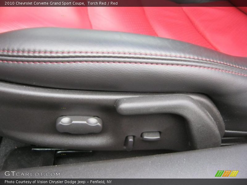 Controls of 2010 Corvette Grand Sport Coupe