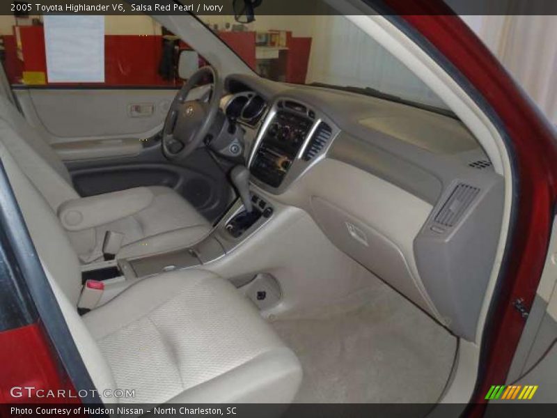 Salsa Red Pearl / Ivory 2005 Toyota Highlander V6